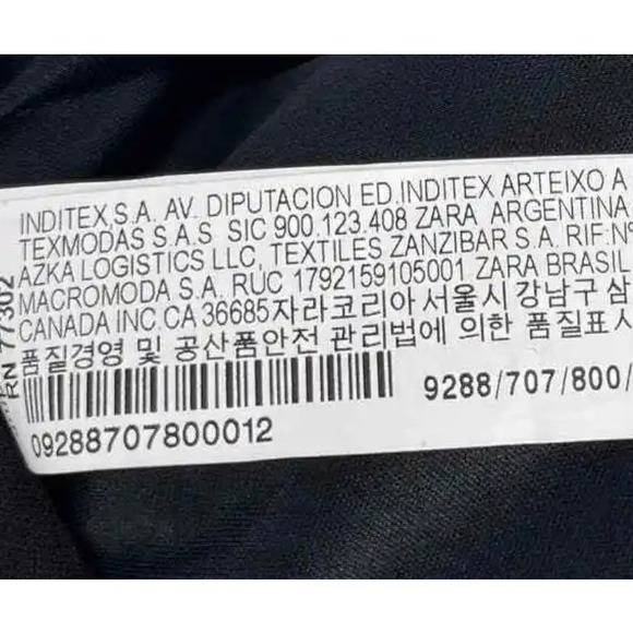 ZARA Black Ribbon Tie Front V-Neck Bodysuit, Size L * wom260 - Picture 6 of 7